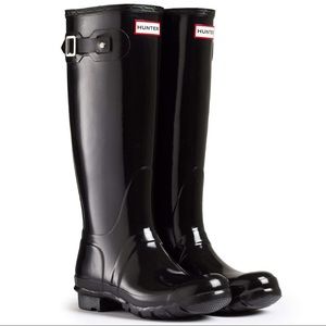 BLACK HUNTER RAIN BOOTS